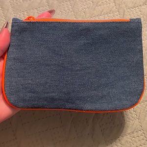 Denim Cosmetic Bag 🫶🏽